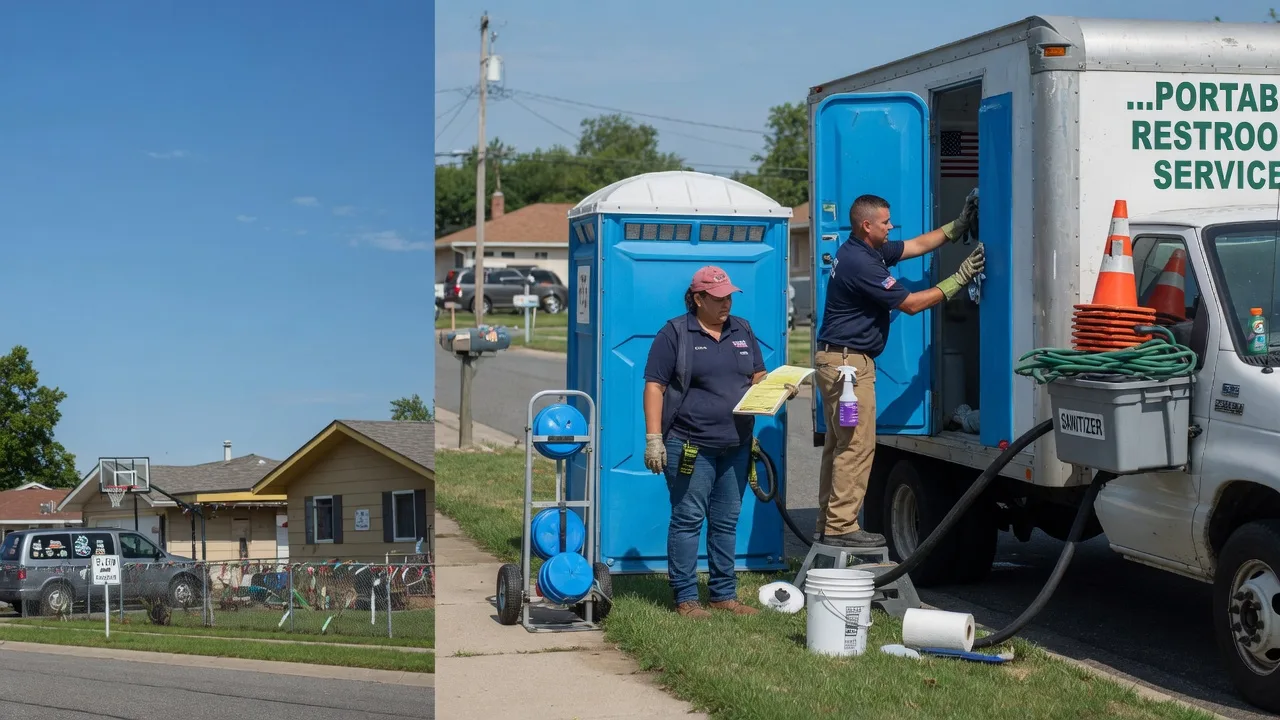 Portable Toilet Rental in Stoutsville, OH near me